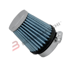 FILTRO ARIA PER MOTO SCOOTER CONICO DIAMETRO 55mm RETE METALLICA LAVABILE EBC