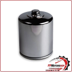 FILTRO OLIO RACING PER MOTO BUELL HARLEY FLTRU FLSTF CROMATO HIFLO HF171CRC