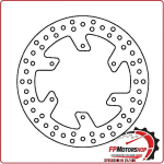 DISCO FRENO MOTO PER YAMAHA XTZ 750 POSTERIORE 89>95 FERODO 500 RD LC 84>88