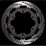 DISCO FRENO MOTO PER TRIUMPH TIGER 900 97>04 ANTERIORE DX EBC MD601RS