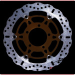 DISCO FRENO PER MOTO KAWASAKI Z1000 07>09 ZX-6R 05>09 EBC FLOTTANTE 300MM