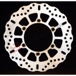 DISCO FRENO POSTERIORE PER MOTO KAWASAKI KLX 250 09>17 EBC MD6326C FISSO 241MM