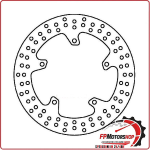 DISCO FRENO PER SCOOTER YAMAHA X-MAX 125 250 05> ANTERIORE FERODO FMD0437R 267MM