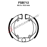 GANASCE FRENO PER MOTO FSB712 HONDA CAMINO 50 80 KTM SX MINI ADVENTURE 04>07