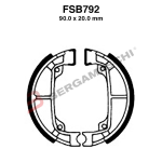GANASCE FRENO PER MOTO FSB792 SUZUKI ADDRESS 50 90>95 AH 93>95