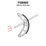 GANASCE FRENO PER MOTO FSB889A GILERA TREND 50 89>92 PIAGGIO CIAO 87 SI 80