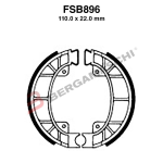 GANASCE FRENO PER MOTO FSB896 PIAGGIO SCATTO 50 90>93 ZUM
