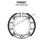 GANASCE FRENO PER MOTO FSB907 APRILIA RED ROSE 50 88>91 TUAREG 84>86 MALAGUTI