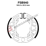 GANASCE FRENO PER MOTO FSB940 PIAGGIO TYPHOON 80 93>99 ZIP FAST RIDER 50 93>97