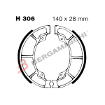 GANASCE FRENO PER MOTO POLARIS PHOENIX 200 05> POSTERIORE EBC H306 MESCOLA