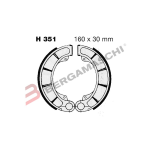 GANASCE FRENO PER MOTO HONDA PANTHEON 2T FORESIGHT 250 POSTERIORE EBC H351