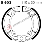 GANASCE FRENO PER MOTO KAWASAKI SUZUKI EBC S603 KLT 200/250 81>84 RL 250/325