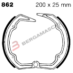 GANASCE FRENO PER MOTO BMW R65 LS 81>85 EBC 862
