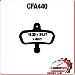 PASTIGLIE FRENO BICI MTB CFA440HH EBC MESCOLA SINTERIZZATA MOUNTAINBIKE