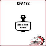 PASTIGLIE FRENO BICI MTB CFA472HH EBC MESCOLA SINTERIZZATA MOUNTAINBIKE