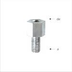 Riduzione specchi da mm.8 dx a mm.10 sx